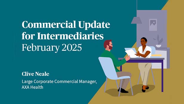 illustration of woman and man at office desk